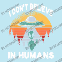 I Don't Believe In Humans Retro Alien Halloween Urban Heavy T-shirt | Artistshot