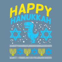 Happy Hanukkah Jewish Trex Ugly Chanukah Sweater Boy Gift Urban Heavy T-shirt | Artistshot