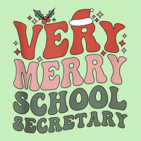 Merry School Secretary Christmas School Secretary Xmas Party Tank Top Urban Heavy T-shirt | Artistshot