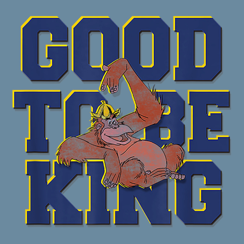 Funny The Jungle Book King Louie Good To Be King Text Urban Heavy T-shirt by althubich | Artistshot