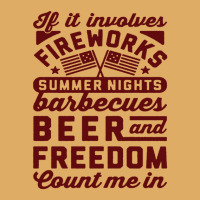 If It Involves Fireworks Count Me In - American Urban Heavy T-shirt | Artistshot