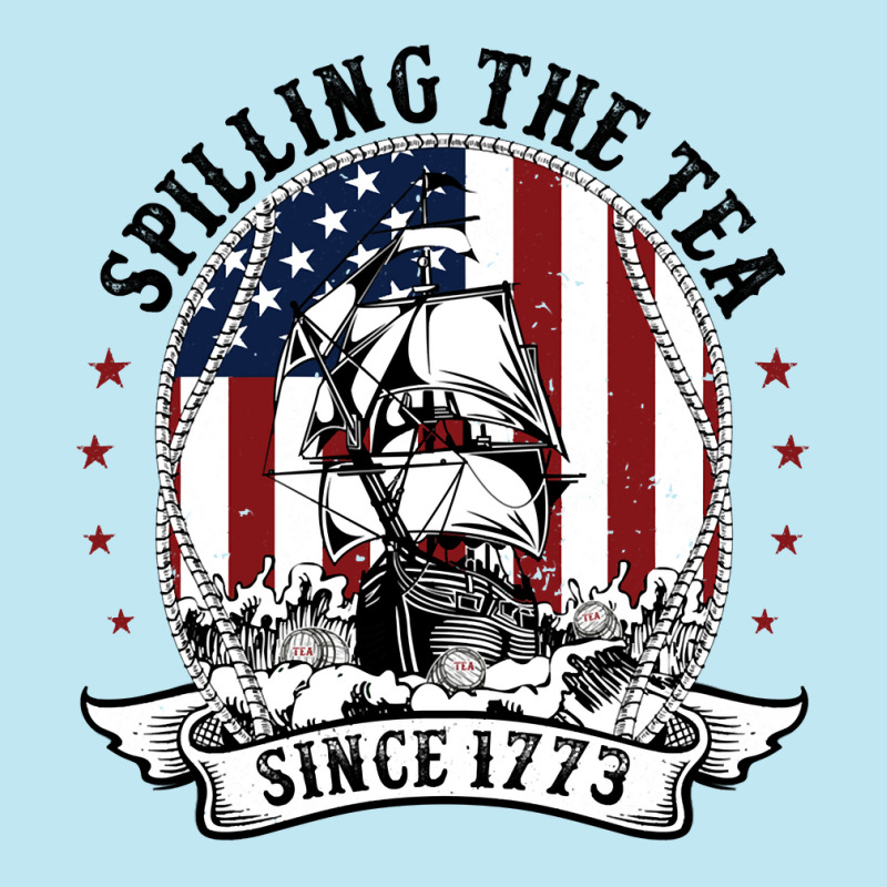 Spilling The Tea Since 1773 American History Teacher Vintage Pullover Urban Heavy T-shirt | Artistshot