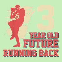 Kids Future Running Back Football 3 Year Old 3rd Birthday T Shirt Urban Pullover Hoodie | Artistshot