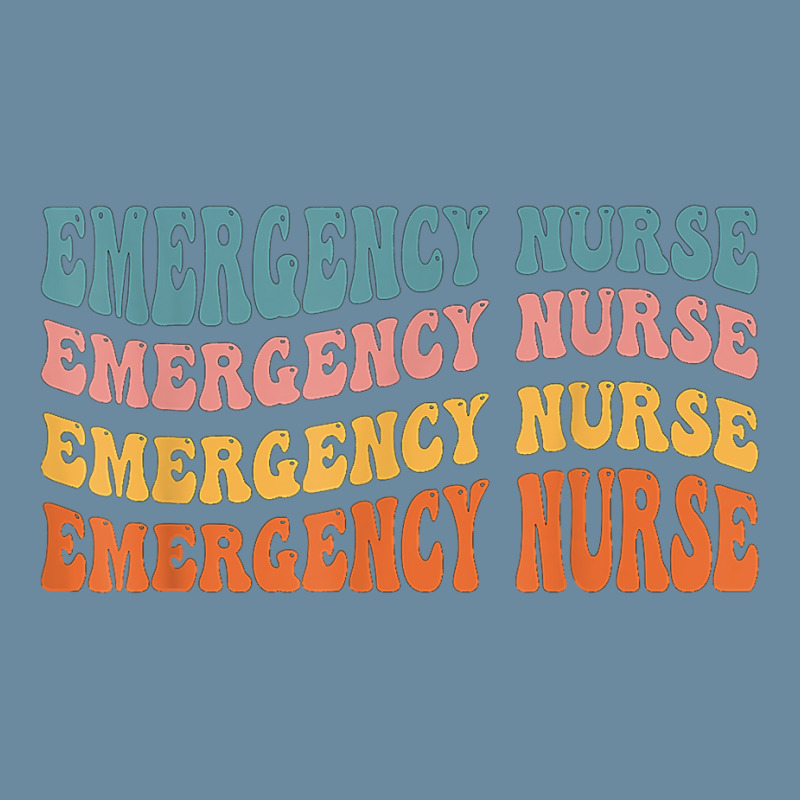 Groovy Emergency Room Nurse Tech Emergency Department Nurse T Shirt Urban Pullover Hoodie | Artistshot