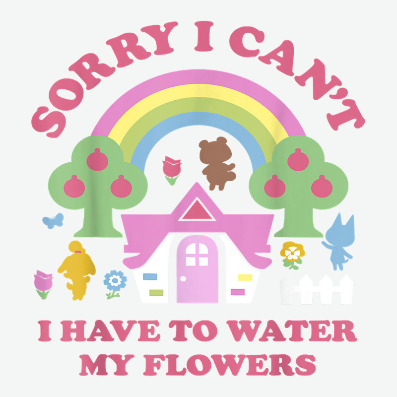 Animal Crossing Sorry I Can T I Have To Water My Flowers Urban Pullover Hoodie | Artistshot