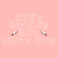 She's Broken But She's Fun Urban Pullover Hoodie | Artistshot