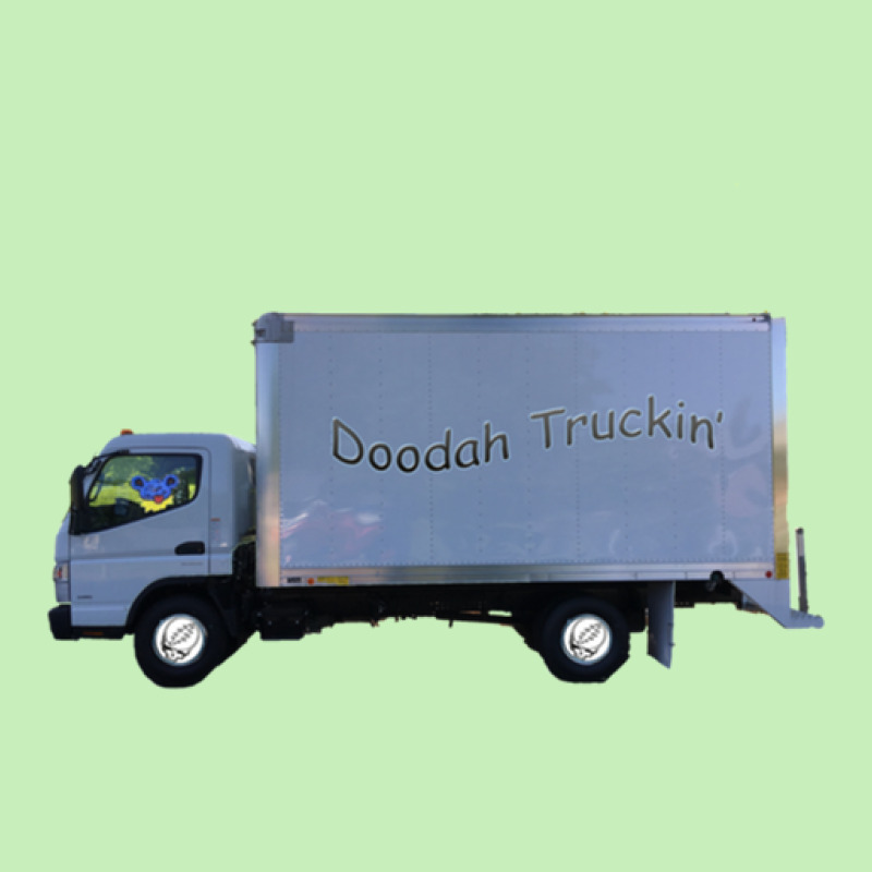 Doodah Trucking Company Urban Pullover Hoodie by cm-arts | Artistshot