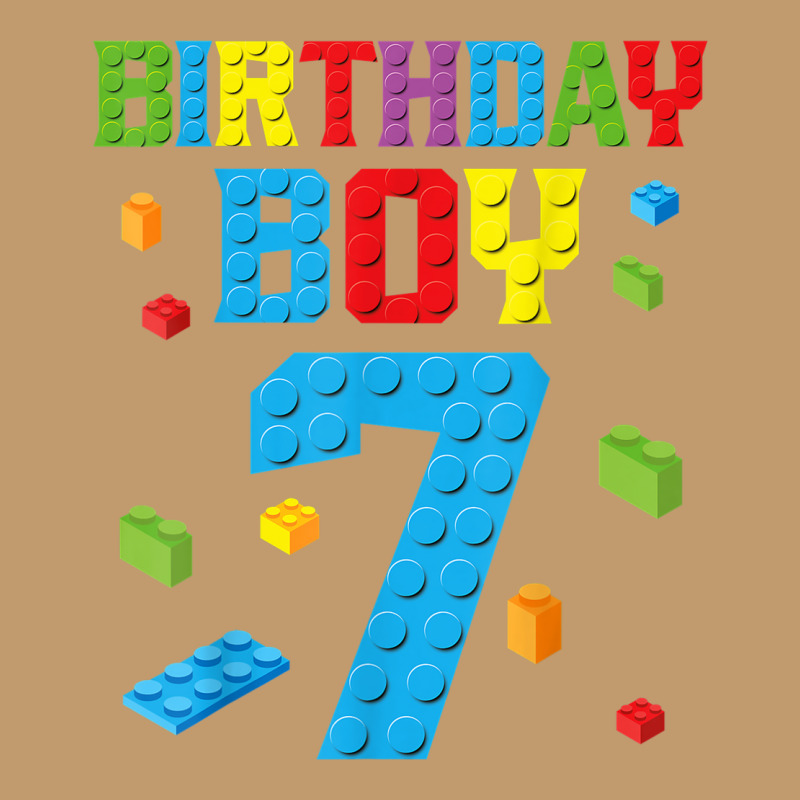 Master Builder 7th Birthday Boy 7 Seven Year Building Bricks Urban Pullover Hoodie by Stunner | Artistshot