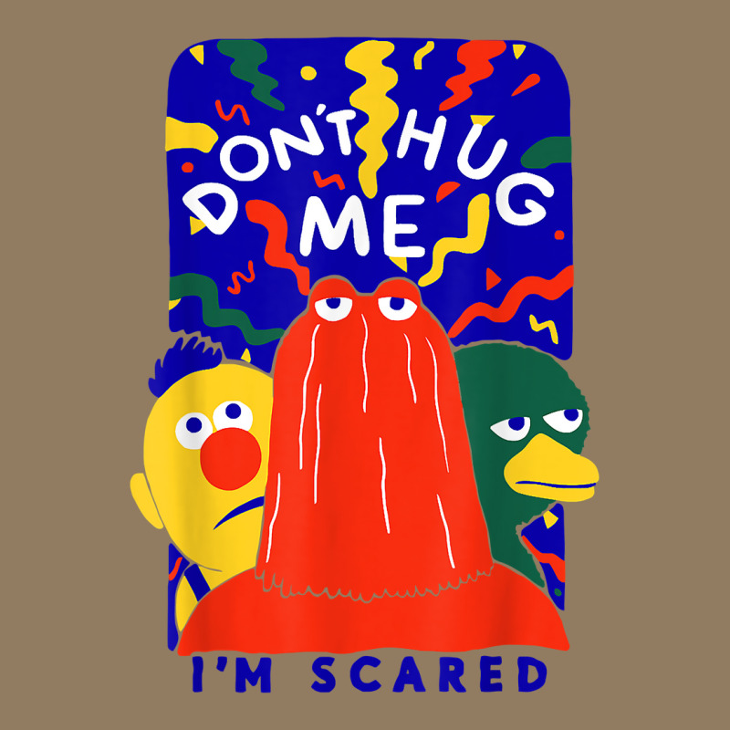 Don't Hug Me I'm Scareds Funny Saying Sarcasm T Shirt Leatherette Tumbler | Artistshot