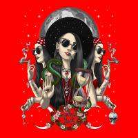 Hecate Triple Moon Goddess, Hecate Triple Moon Goddess Art, Hecate Tri Bomber Jacket | Artistshot