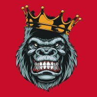 Gorilla King Ferocious Gorilla On With Crown Christmas Gifts Visor Hat | Artistshot