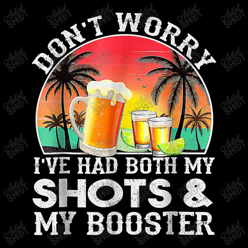 Summer Sunsedon'worry I've Had Both My Shots Booster Graphic Visor hat by KhalilDesign | Artistshot