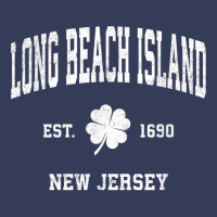 Long Beach Island New Jersey Vintage Shamrock Sports Visor Hat | Artistshot