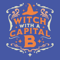 Witch With A Capital B T  Shirt Witch With A Capital B   Halloween Wit Pom Pom Beanie | Artistshot