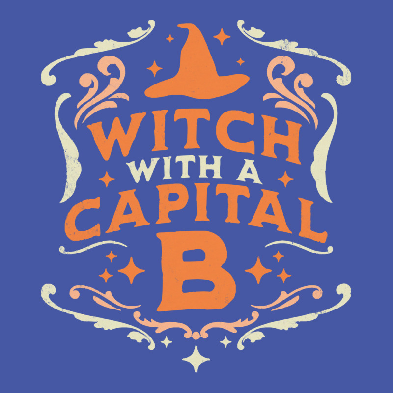 Witch With A Capital B T  Shirt Witch With A Capital B   Halloween Wit Pom Pom Beanie by prefermeaning | Artistshot