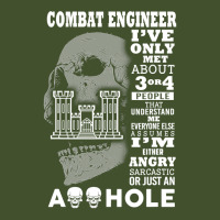 Combat Engineer Shirt I Ve Only Met About 3 Or 4 People Sun Shade Cap | Artistshot