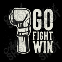 Go Fight Win With Boxing Hand Gloves Mesh Back Trucker Hat | Artistshot