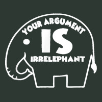 Your Argument Is Irrelephant Funny Elephant Pun Jokes Memes Mesh Back Trucker Hat | Artistshot