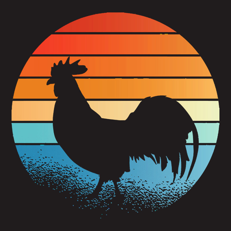 Sunset Rooster T  Shirt Sunset Rooster Gift Ideas T  Shirt Waist Apron | Artistshot