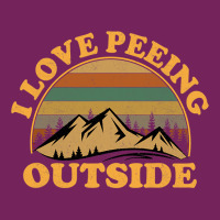 I Love Peeing Outside Funny Camping Hiking Tie Dyed Bucket Hat | Artistshot