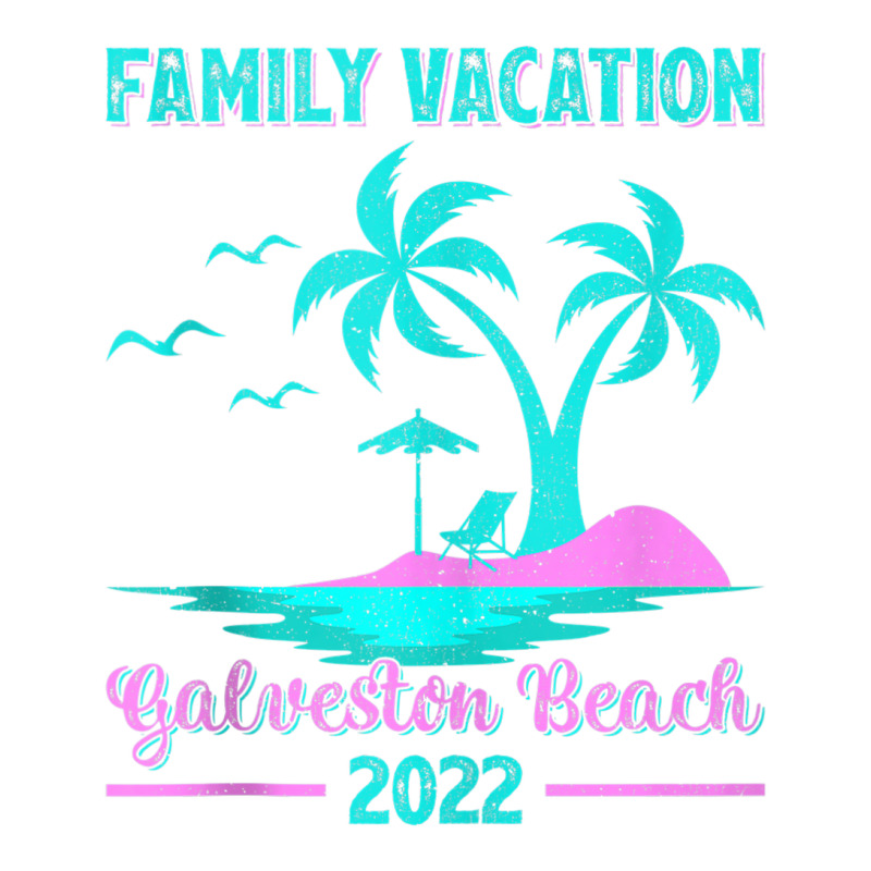 Family Vacation 2022 Vintage Style Texas Galveston Beach Tank Top Retro Trucker Cap by Tiktify | Artistshot