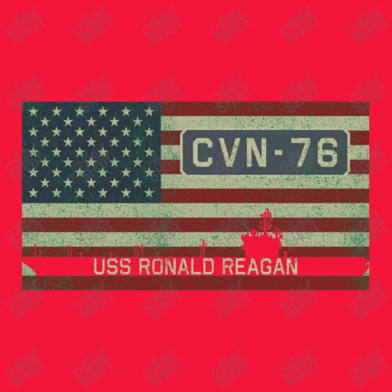 Uss Ronald Reagan Cvn 76 Vintage American Flag Gift Seamless Cap by naeshastores | Artistshot