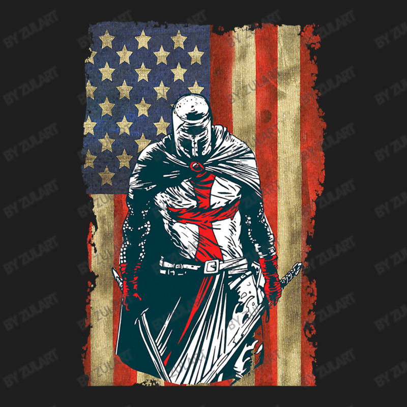 Christian Crusader Warrior Jesus Classic T-shirt | Artistshot