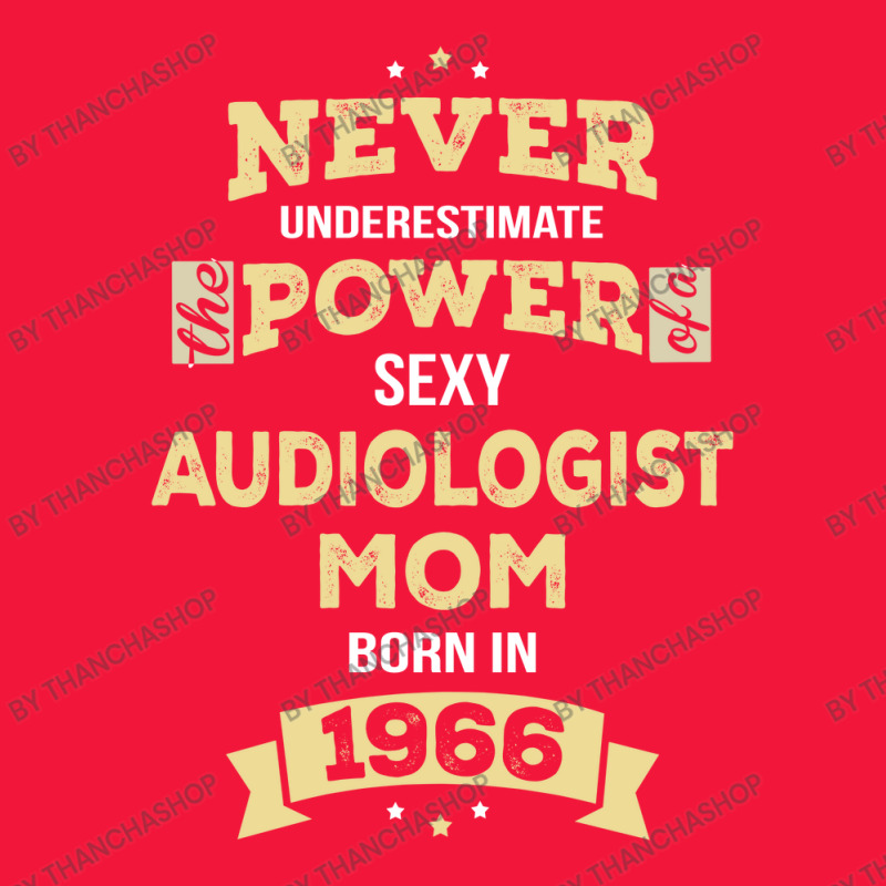 Never Underestimate Audiologist Mom Born In 1966 Seamless Cap by thanchashop | Artistshot