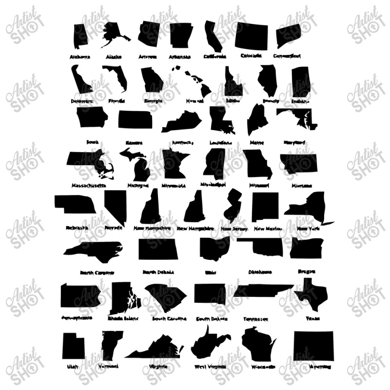 50 American States   50 States Seamless Cap by pagersuek | Artistshot