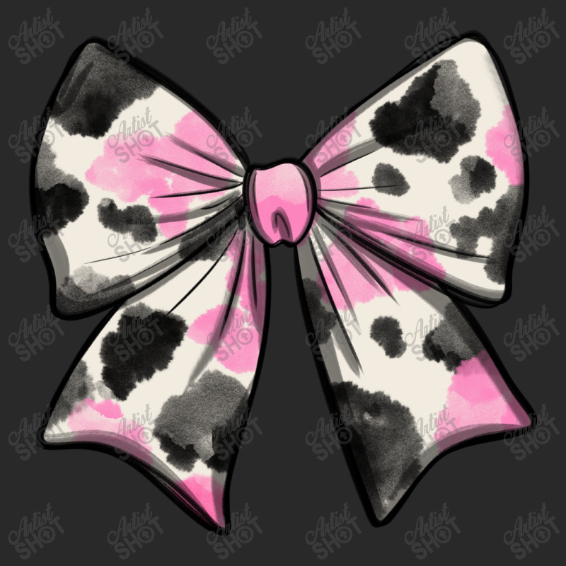 Pink Cow Print Coquette Bow Toddler T-shirt by Oma's Magic World | Artistshot