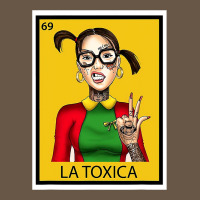 Mexican La Tóxica Lottery Card Funny Tattoos Girls Vintage Snapback Trucker Cap | Artistshot