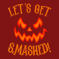 Pumpkin Matching Halloween Shirt Lets Get Smashed Snapback Trucker Cap | Artistshot