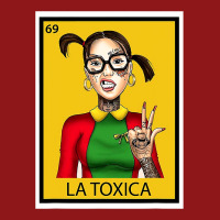 Mexican La Tóxica Lottery Card Funny Tattoos Girls Vintage Foam Trucker Hat | Artistshot