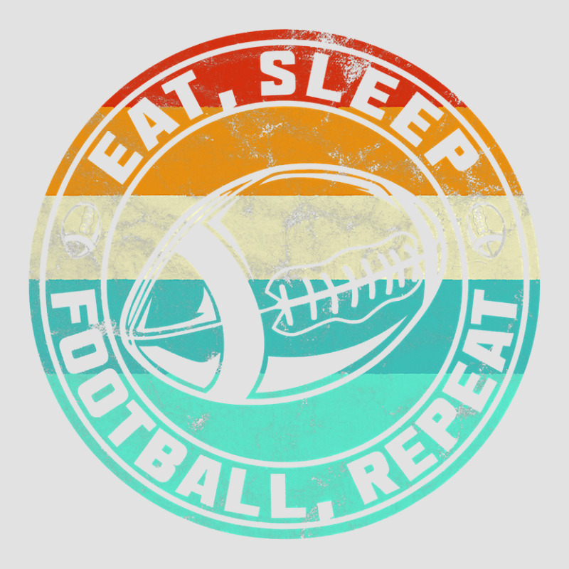 Football Eat Sleep Football Repeat American Football Foam Trucker Hat by peafowl | Artistshot