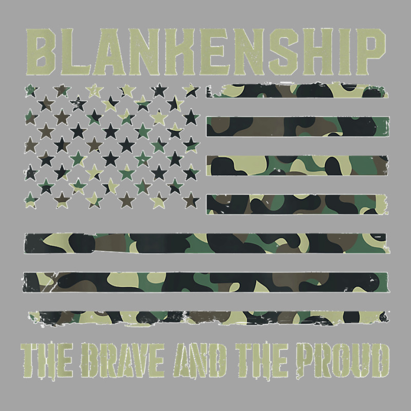 Blankenship Last Name Surname Camouflage American Flag T Shirt Foam Trucker Hat by AndreaRomero | Artistshot