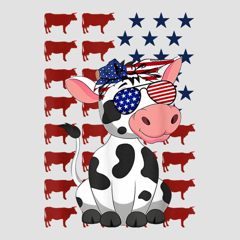 Funny Dairy Cows 4th Of July Costumes Usa Flag Dairy Cows Foam Trucker Hat | Artistshot