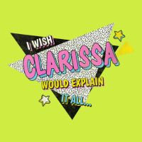 Womens Nickelodon Clarissa Explains It All I Wish She'd Explain It V-n Adjustable Baseball Cap | Artistshot