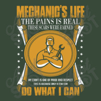 Mechanic Life Pain Is Real Scars Earned Adjustable Baseball Cap | Artistshot