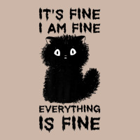 It's Fine I'm Fine Everything Is Fine Stressed Out Black Cat Premium T Adjustable Baseball Cap | Artistshot