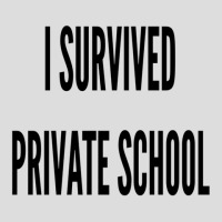 I Survived Private School Adjustable Baseball Cap | Artistshot