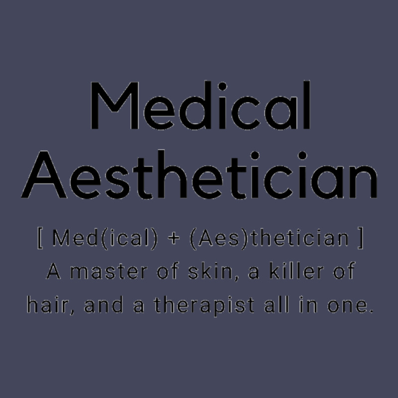 Medical Aesthetician Definition Adjustable Baseball Cap | Artistshot