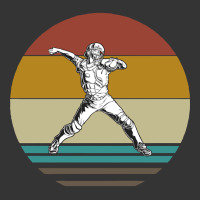 Retro Baseball Thrower On A 80s Sun Background Adjustable Baseball Cap | Artistshot