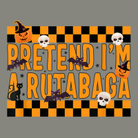 Pretend I'm A Rutabaga Costume Funny Lazy Halloween Party Sp T Shirt Dyed Cap | Artistshot