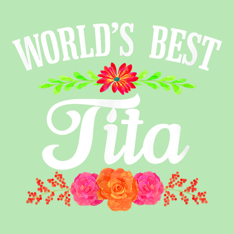 Spanish Grandma T Shirt   World's Best Tita Shirt Dyed Cap | Artistshot