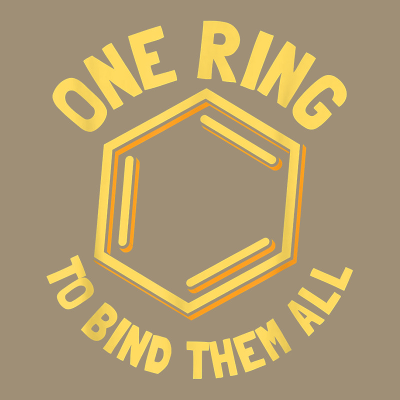 Funny Chemistry, Benzene Ring, One Ring To Bind Them All T Shirt Dyed Cap by cm-arts | Artistshot