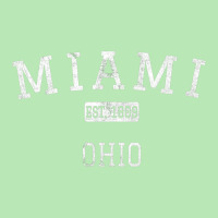 Miami Ohio Oh Vintage Dyed Cap | Artistshot