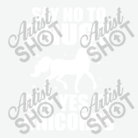 Red Yes To Unicorns Ribbon Week Urban Heavy T-shirt | Artistshot