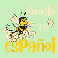 Dimelo En Espanol Cute Bee Spanish Teacher Maestra Bilingue T Shirt Urban Heavy T-shirt | Artistshot