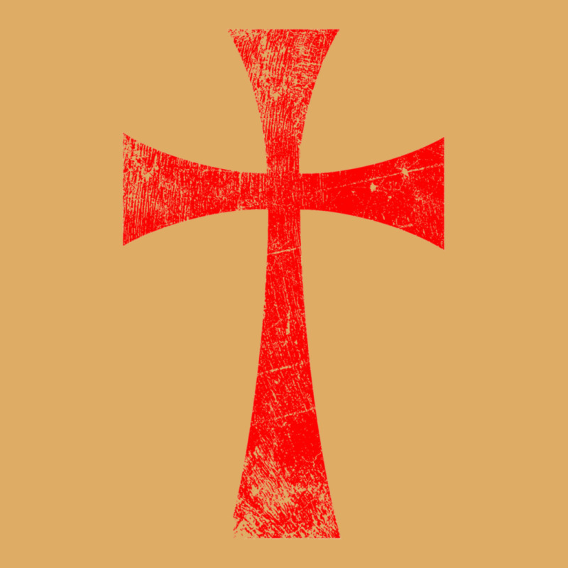 Distressed Crusader Knights Templar Cross Urban Heavy T-shirt | Artistshot