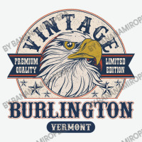 Retro Bald Eagle Burlington Vermont Vintage Limited Edition Urban Pullover Hoodie | Artistshot